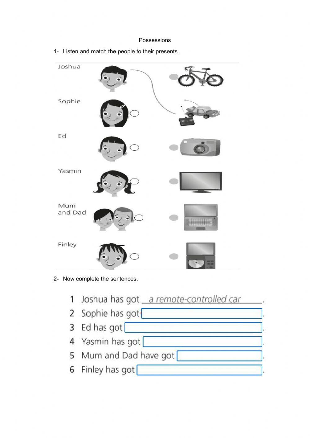 Possessions 2 Worksheet Live Worksheets possessions-2-worksheet-live-worksheets