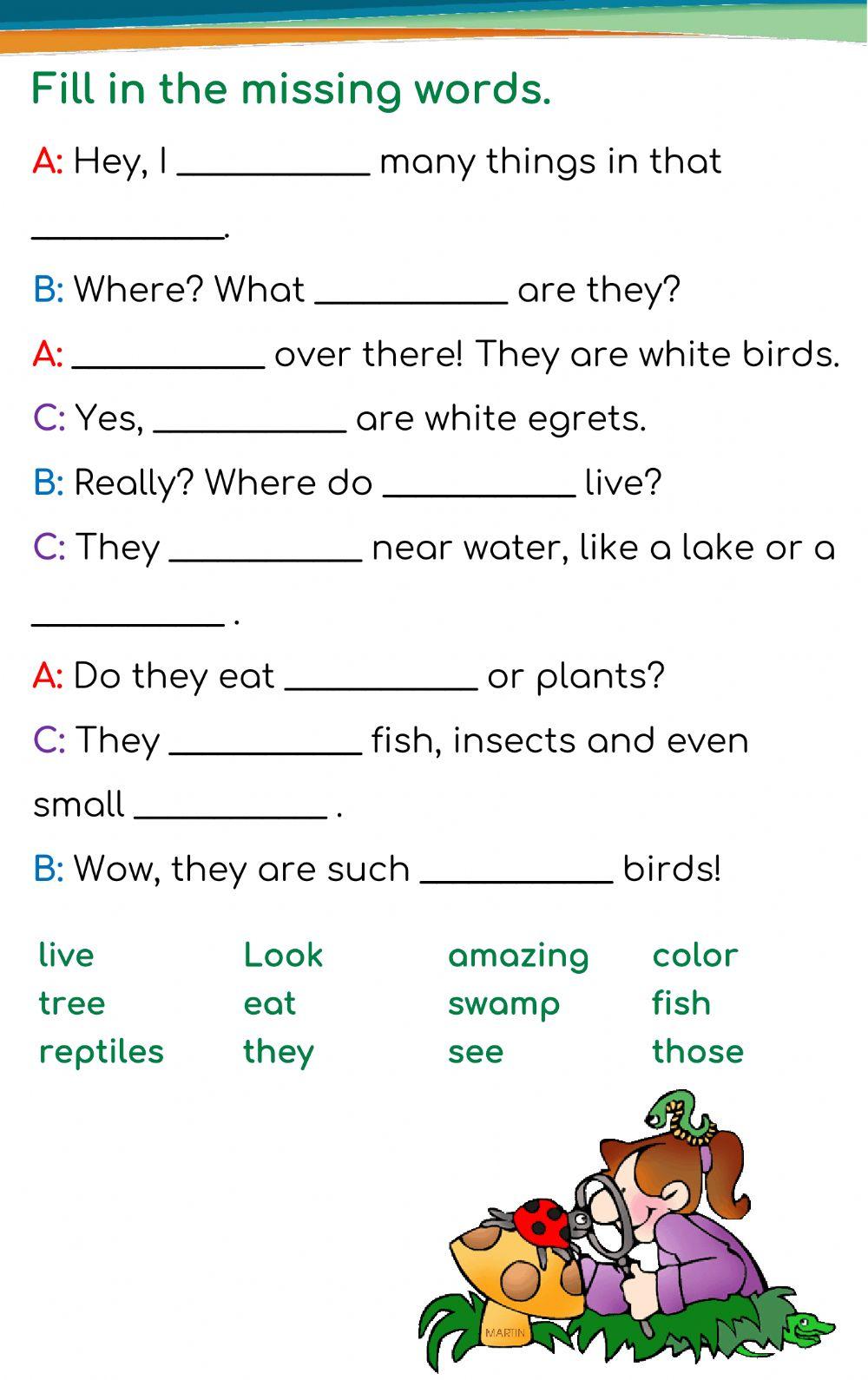 Visiting School - Gr. 5-6  Our Environment: Review 2