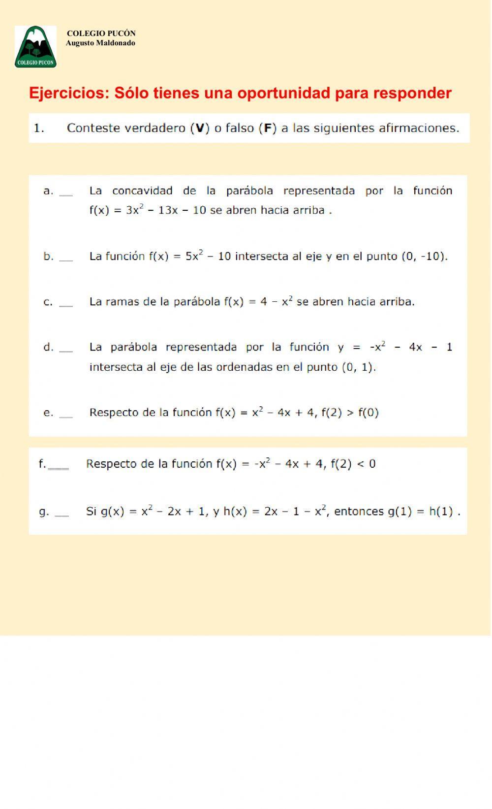 Función cuadrática