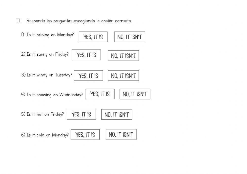 What's the weather like?