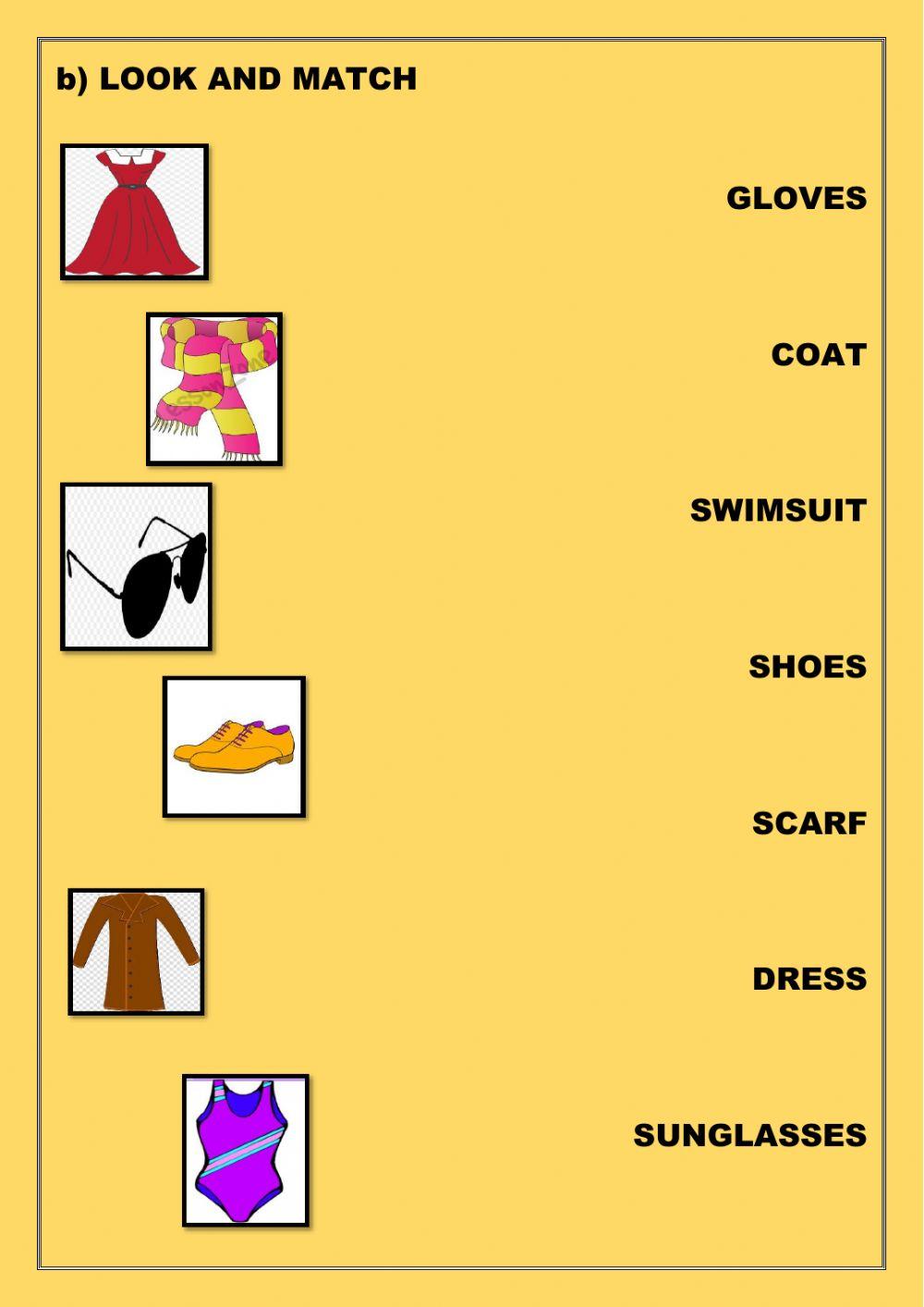 Listen, repeat, match and write