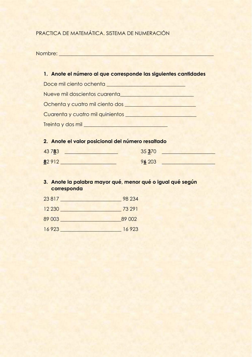 Sistema de numeración