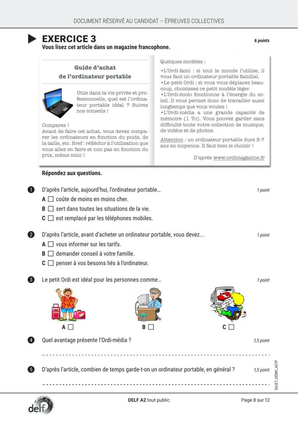 FOU examen A2 (partie 1)