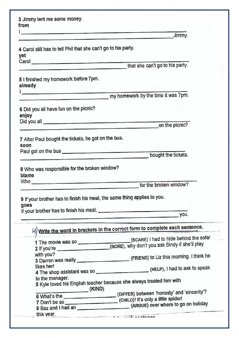 Revision Unit 1 and 2