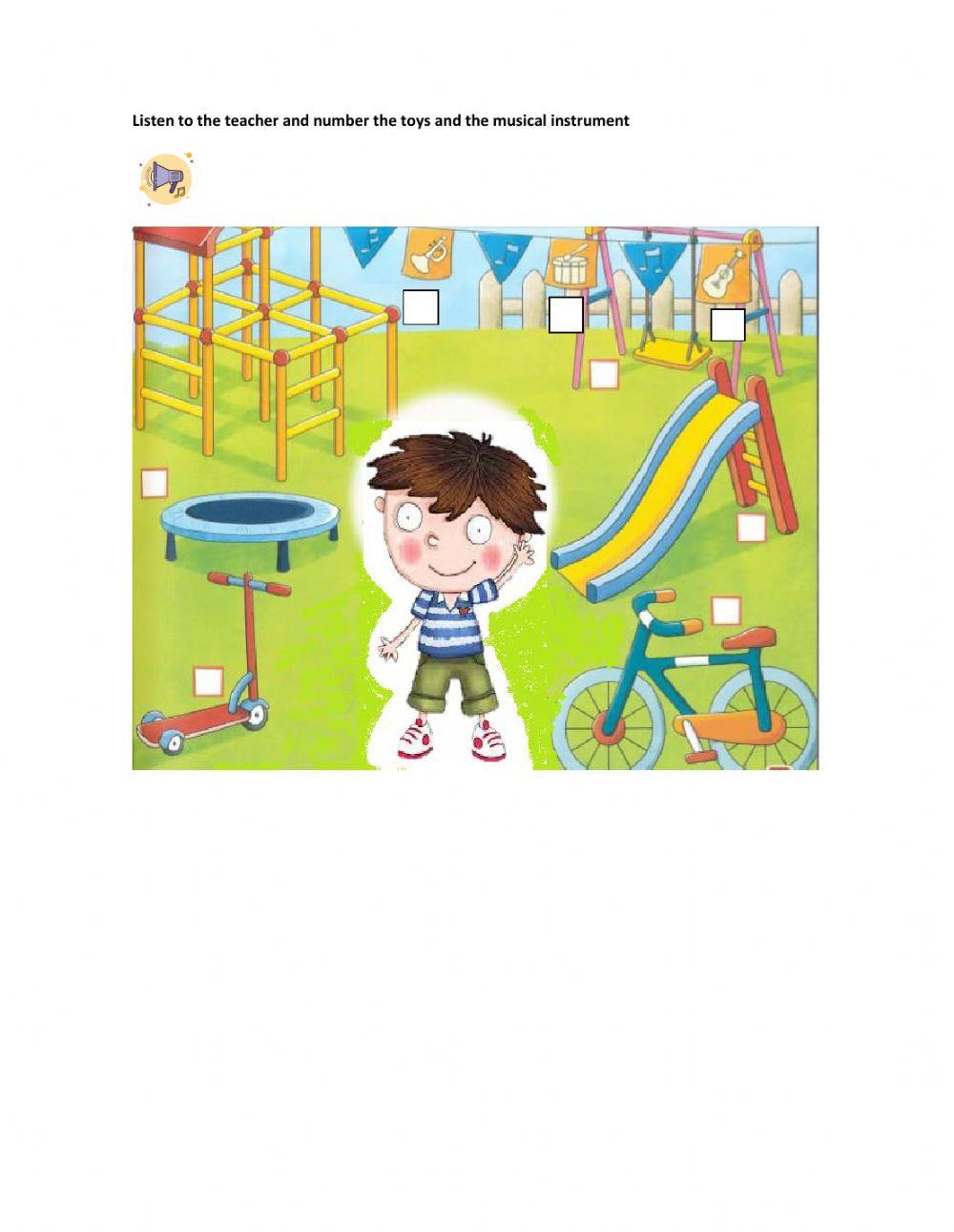 Toys and musical instruments