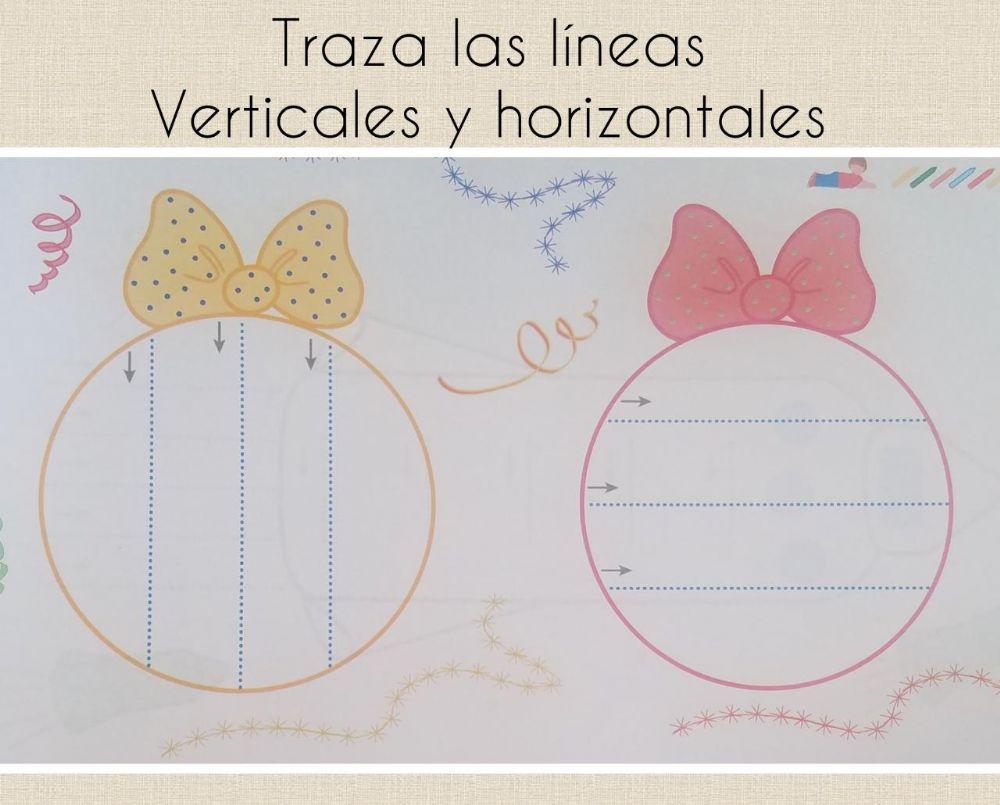 Trazado de lineas-vertical y horizontal