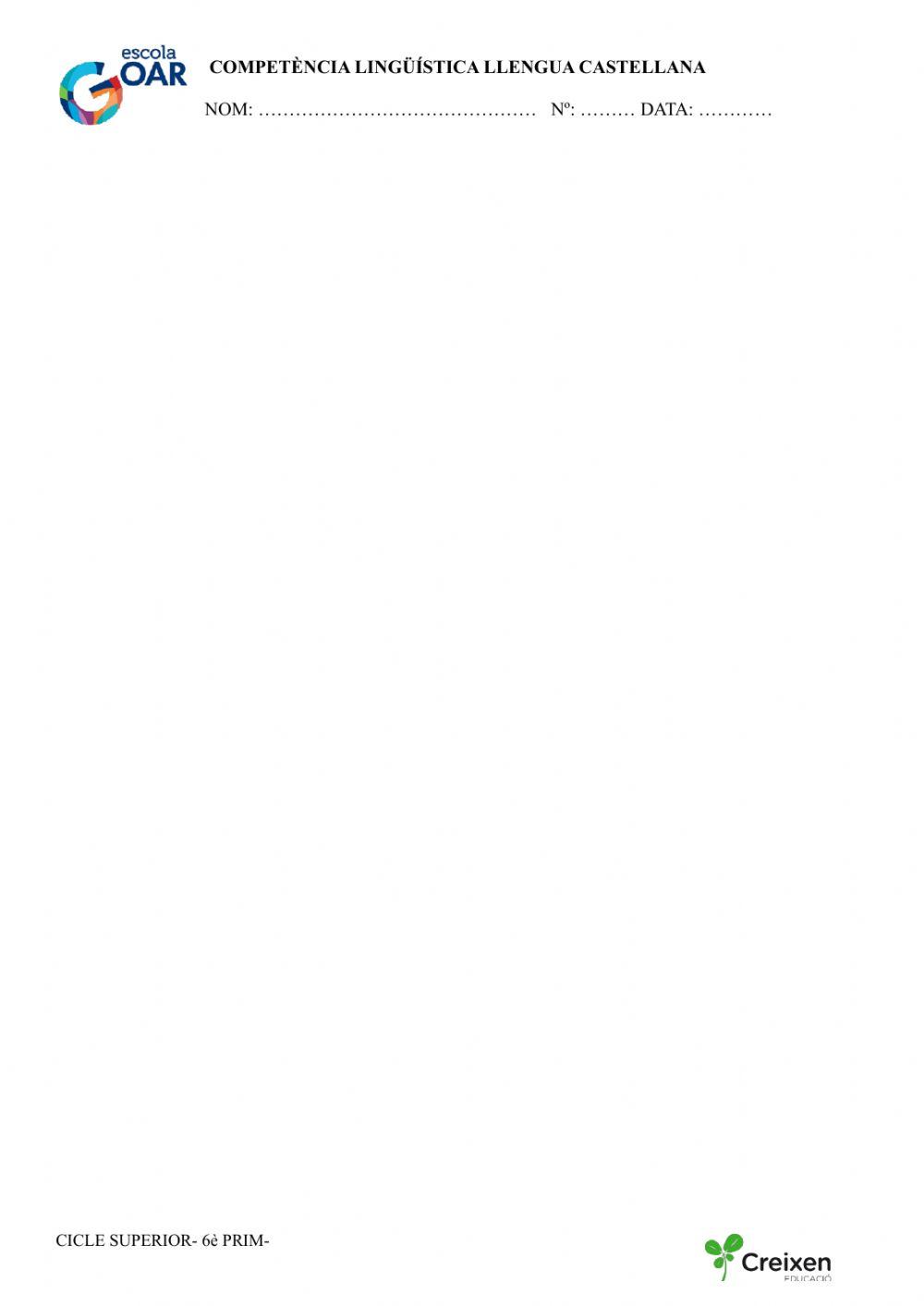 Comprensión oral: los pesebres yaupair