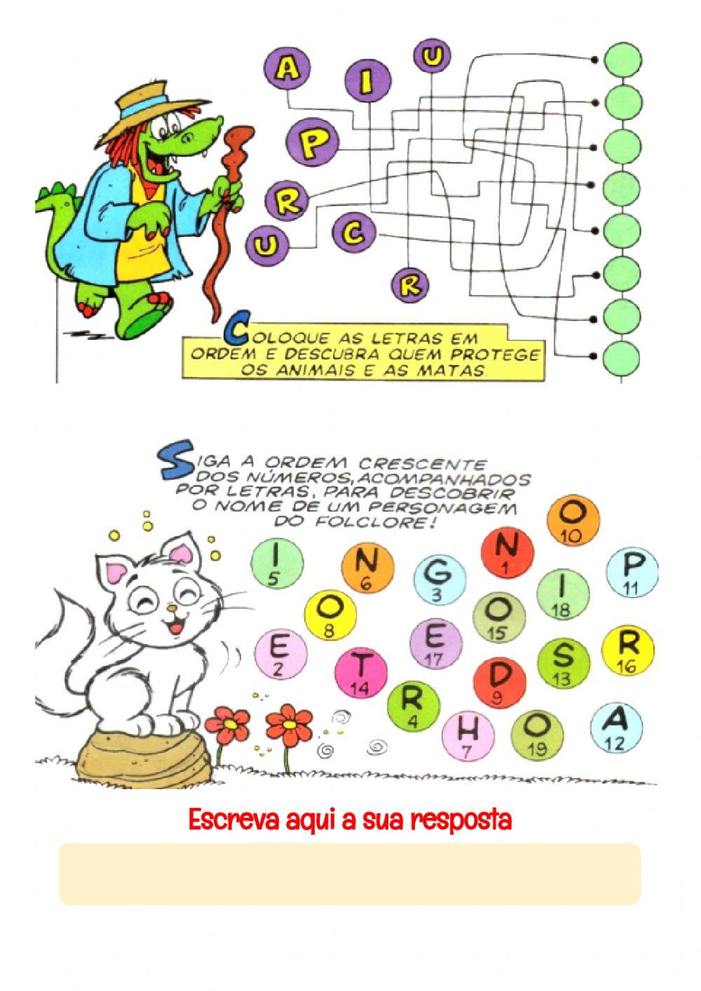 Passatempos do Folclore