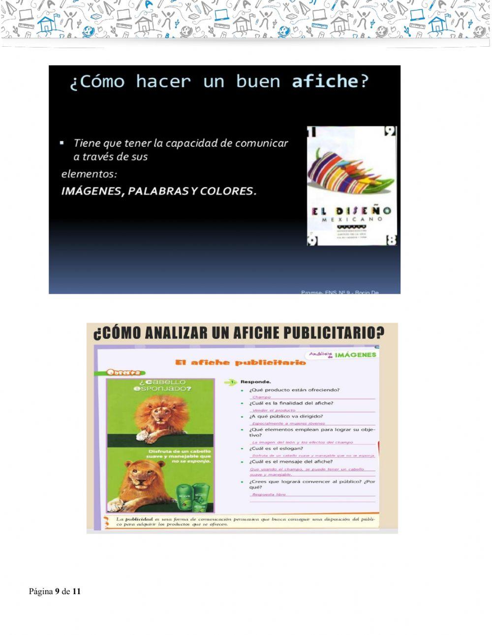 Español EL AFICHE PUBLICITARIO
