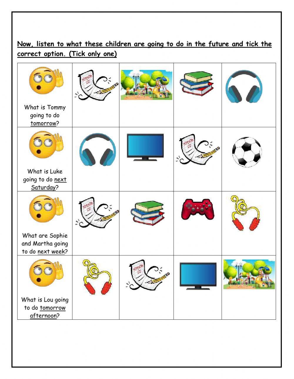 Past Simple-Going to - EXTRA 5th