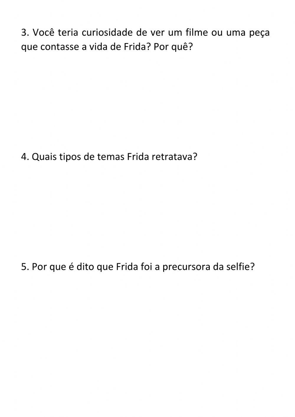 Frida Kahlo 6o ano Final