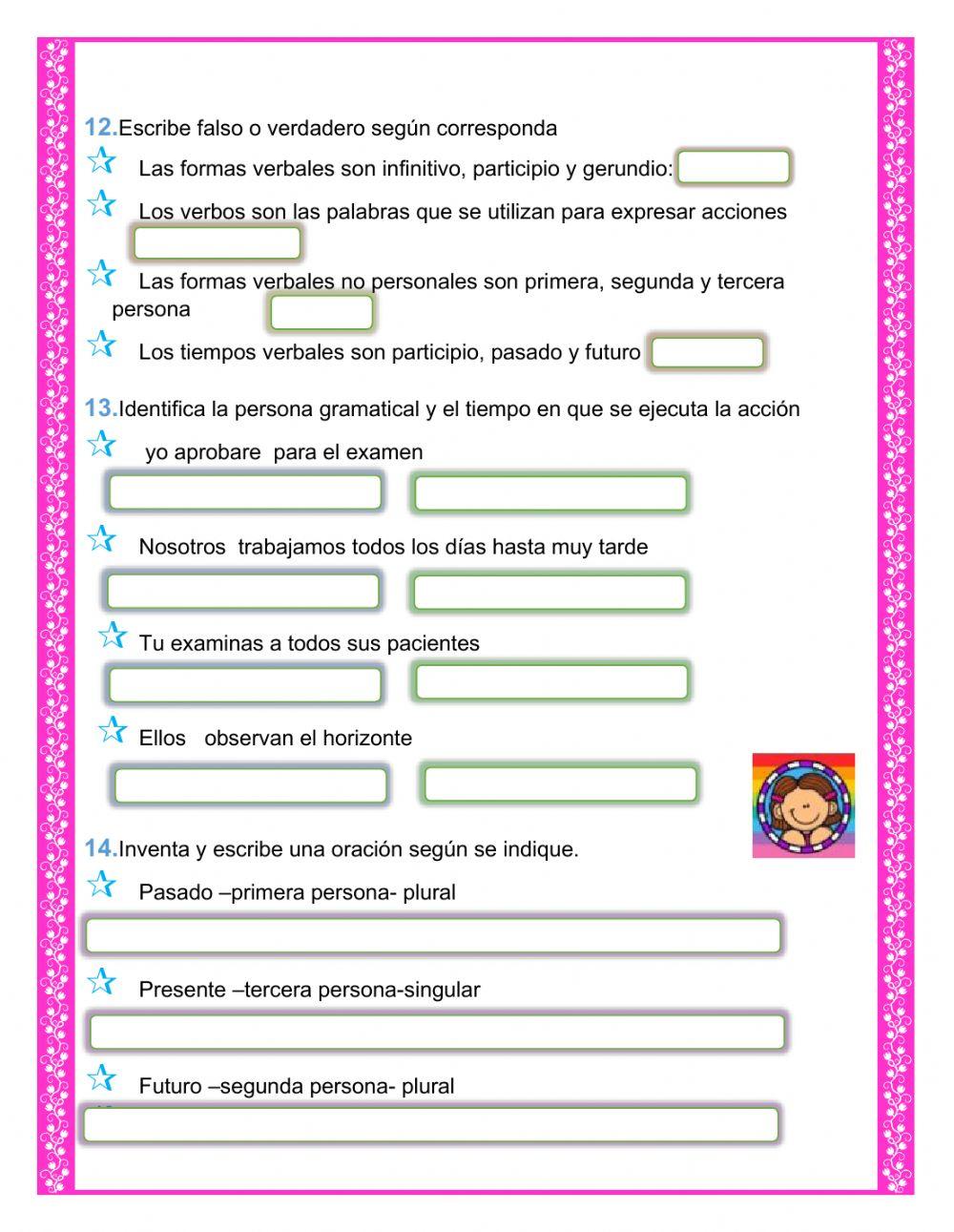 Bimestral de español