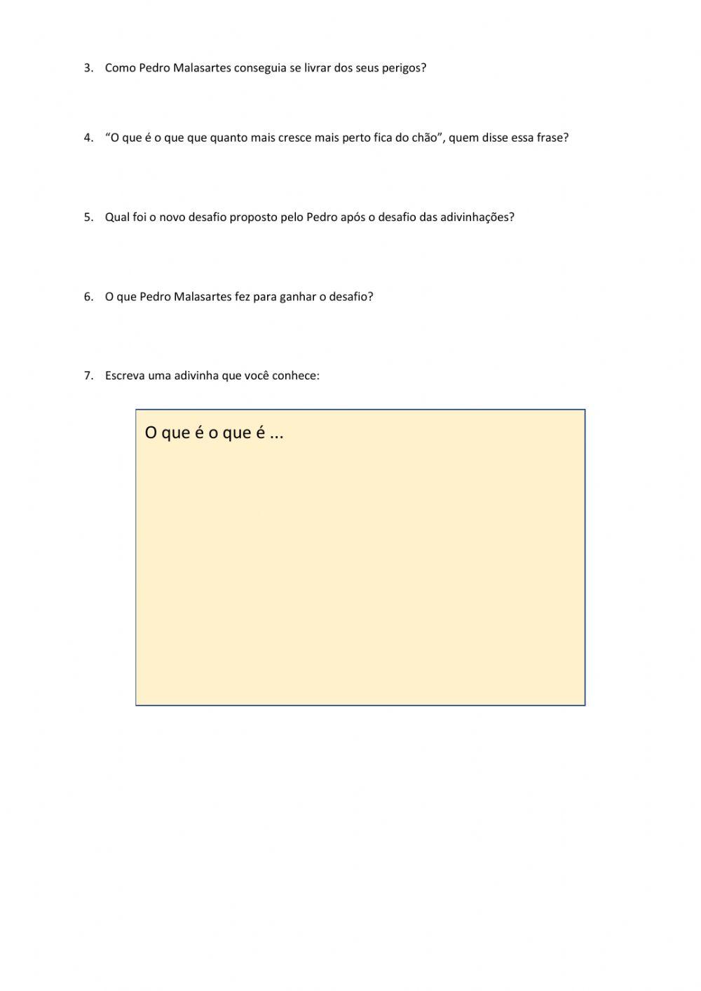 Texto Pedro Malasartes