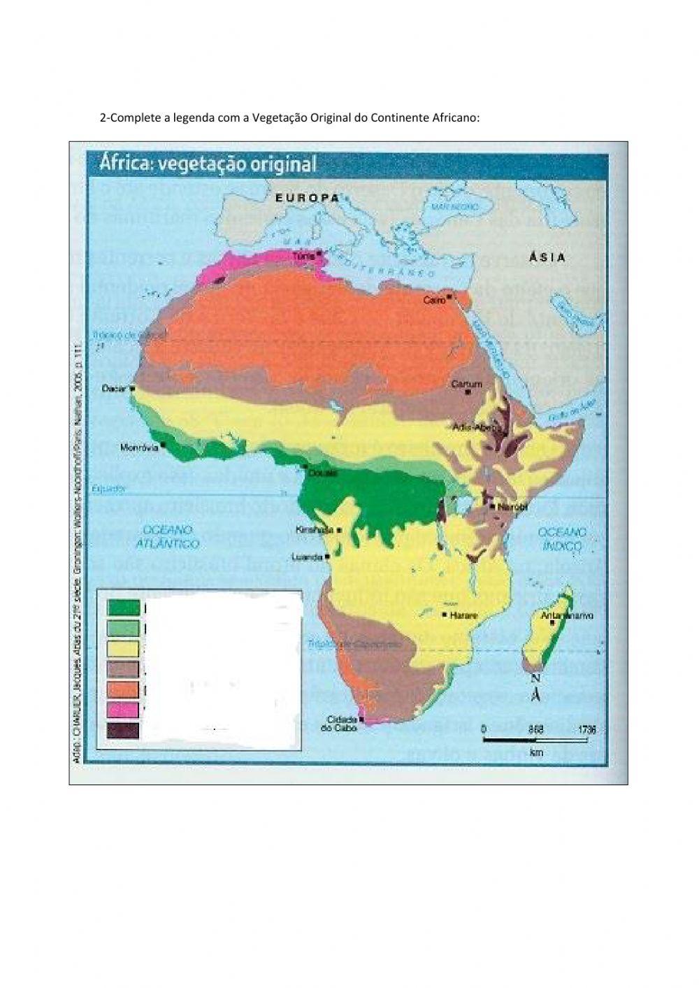 Clima e Vegetação da África