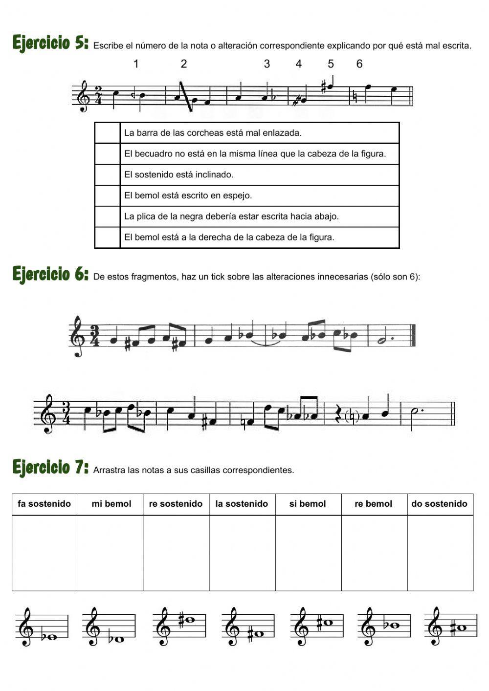 Unidad 9 Las alteraciones
