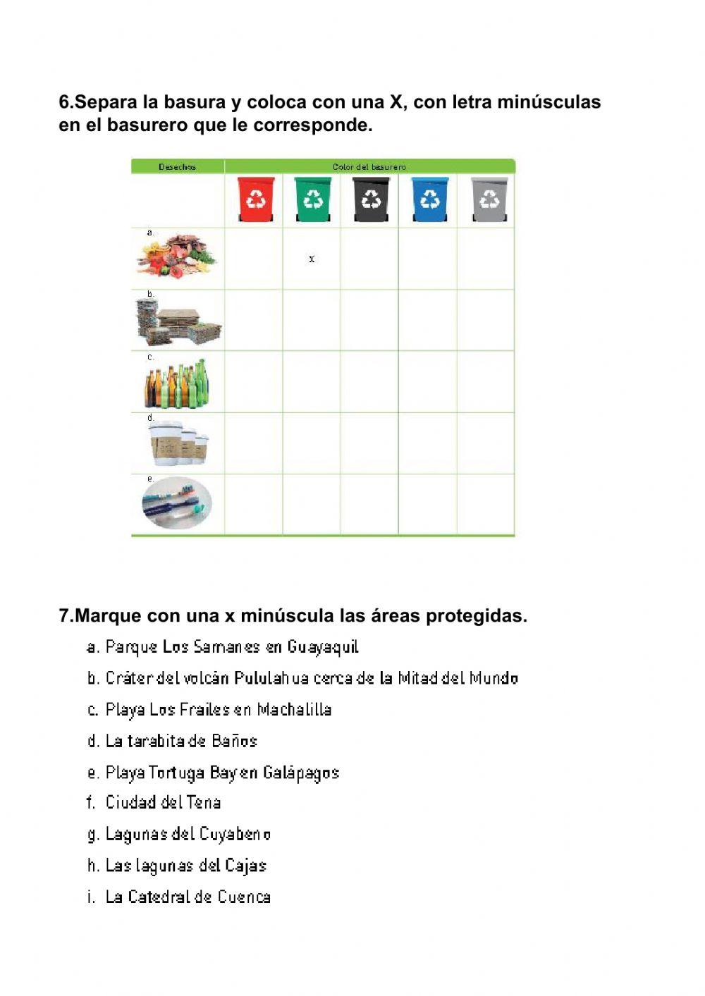 El cuidado de los ecosistemas