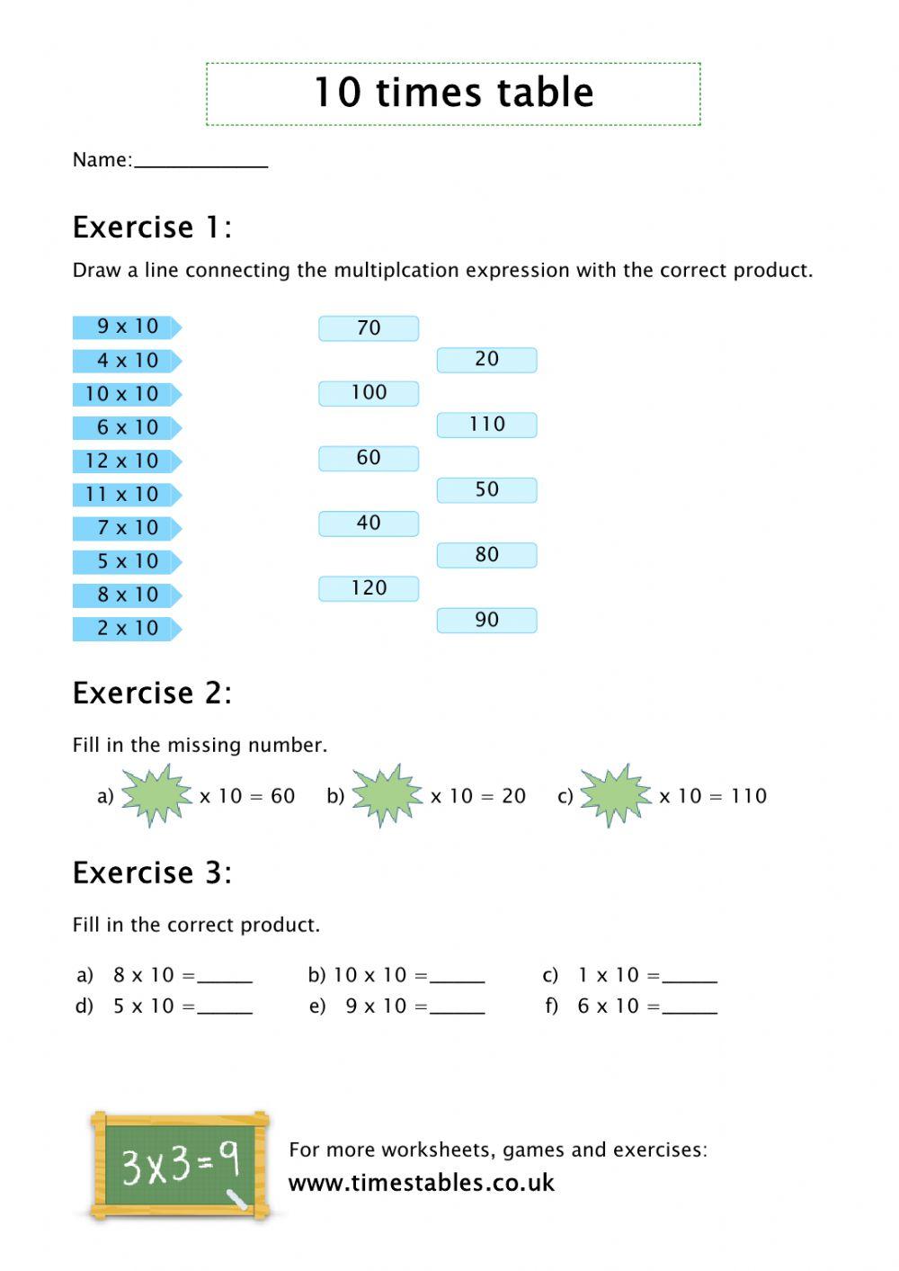 Math 10 Times