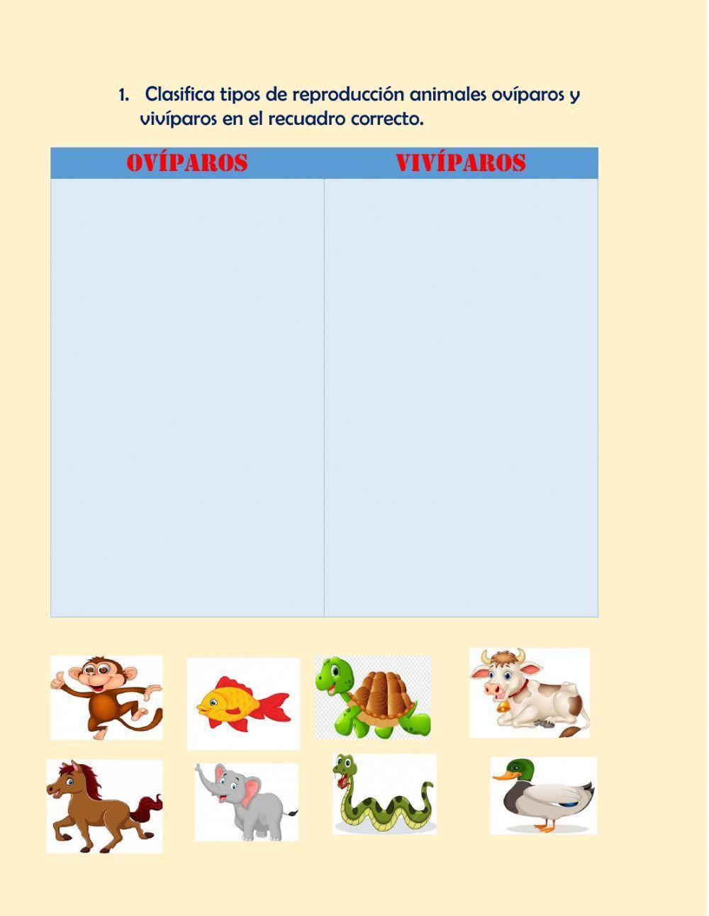 La Reproducción de los Seres Vivos