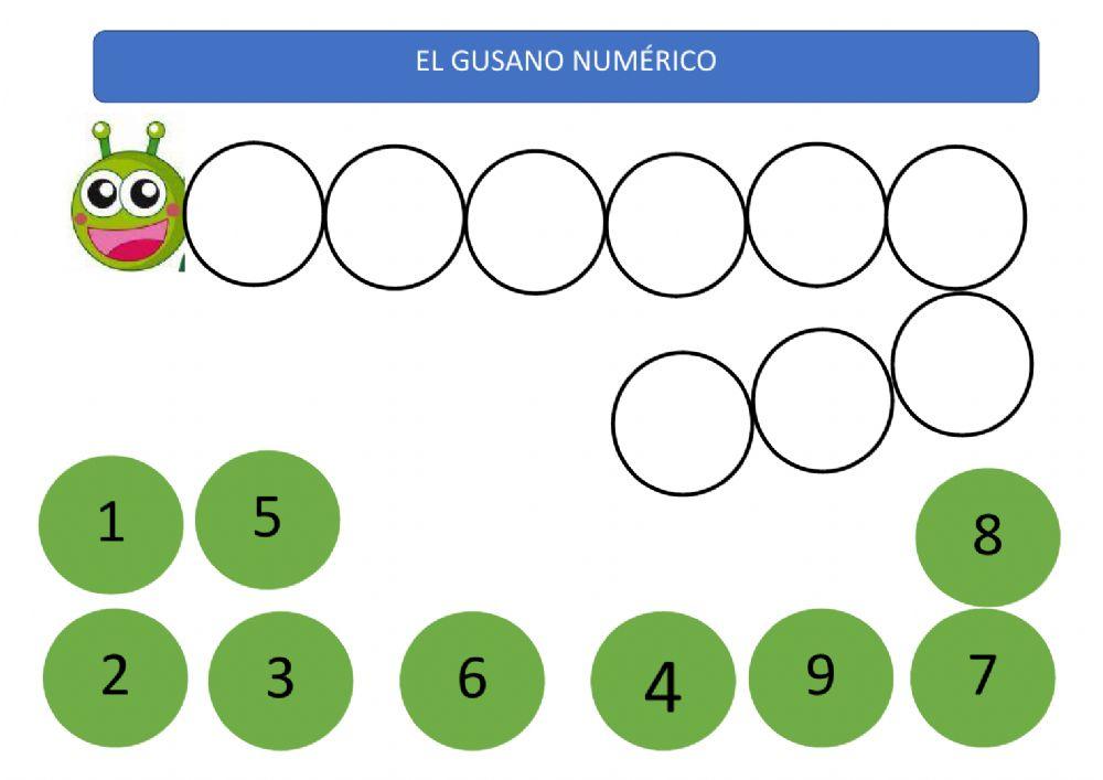 El gusano numérico