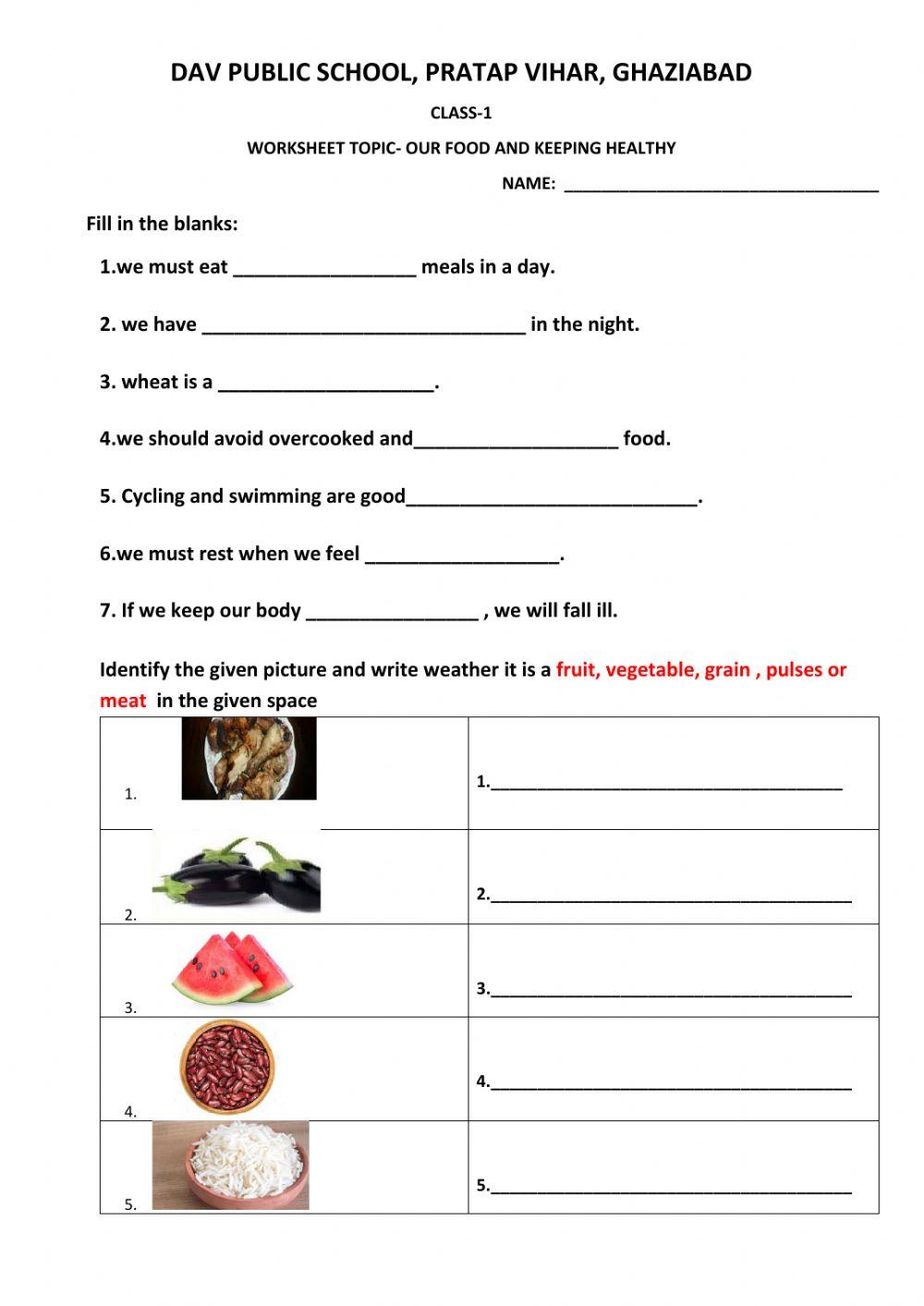 Keeping Healthy Our Food Worksheet Live Worksheets keeping-healthy-our-food-worksheet-live-worksheets