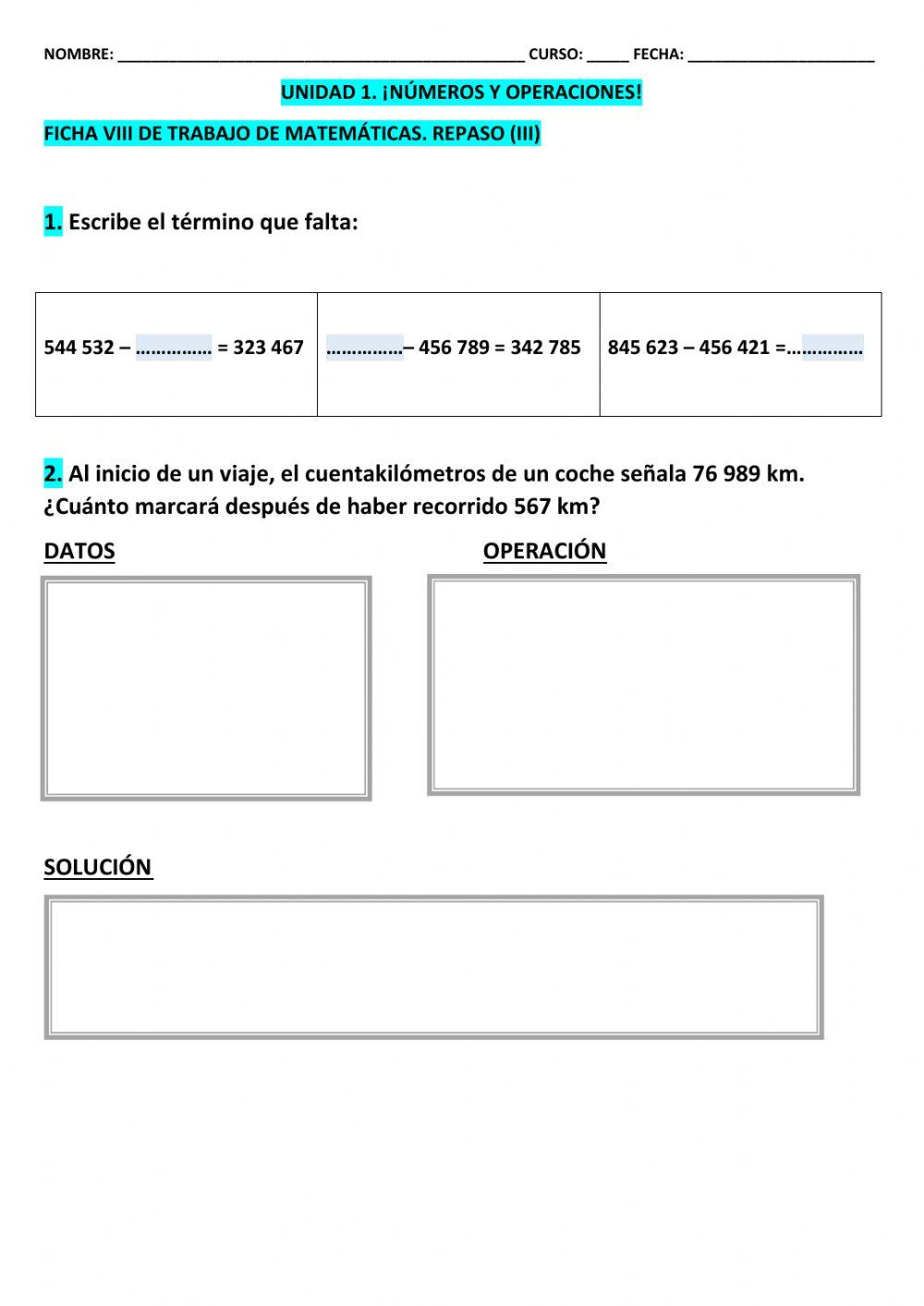 Ficha 8 mat 5º epo t-1