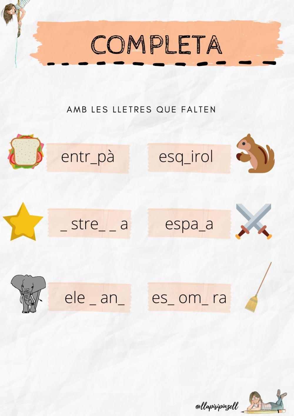 Trisíl·labs 11 segona part