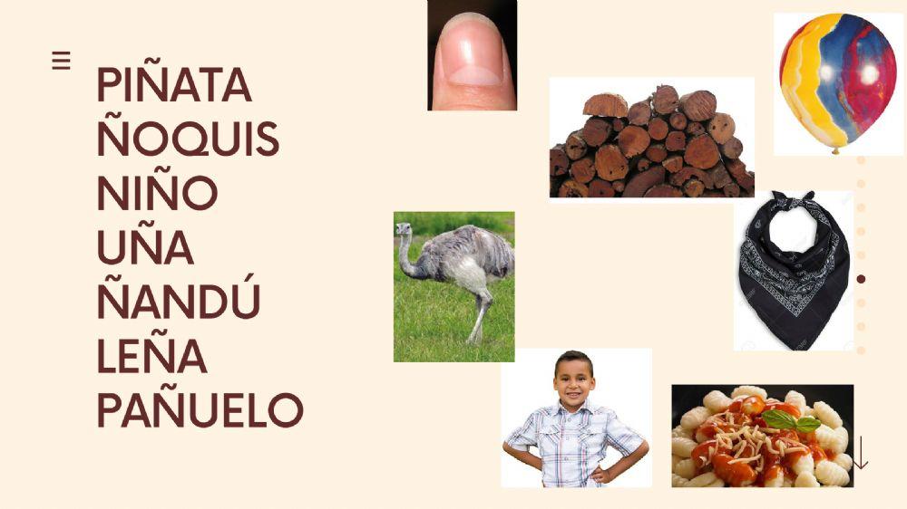 Leer y relacionar palabra e imagen.