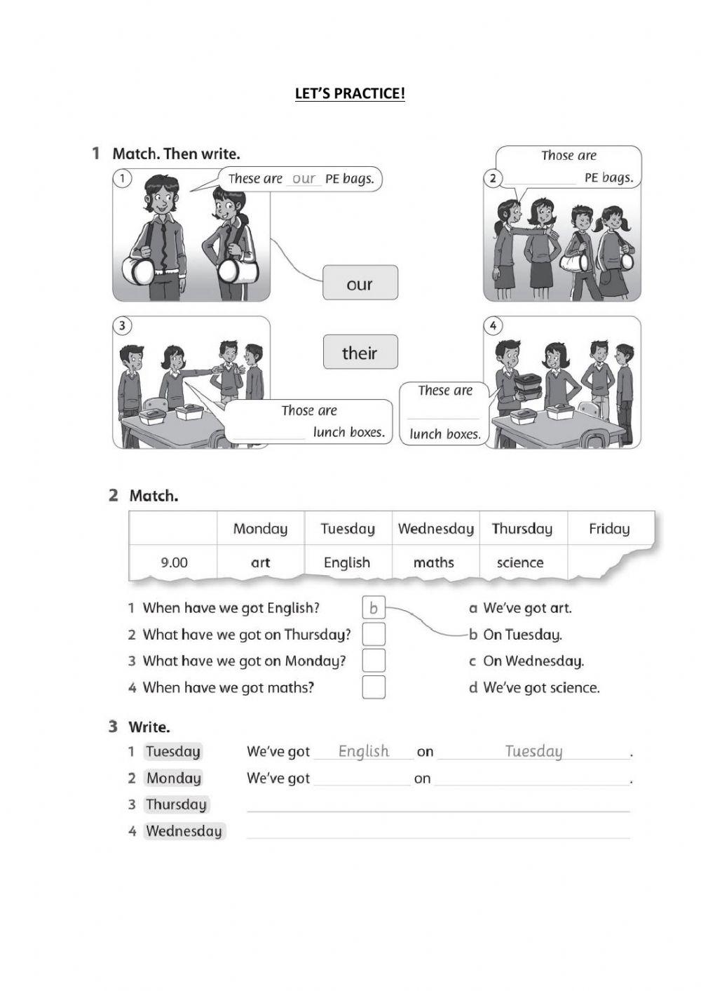 Unit 5 - Extra practice