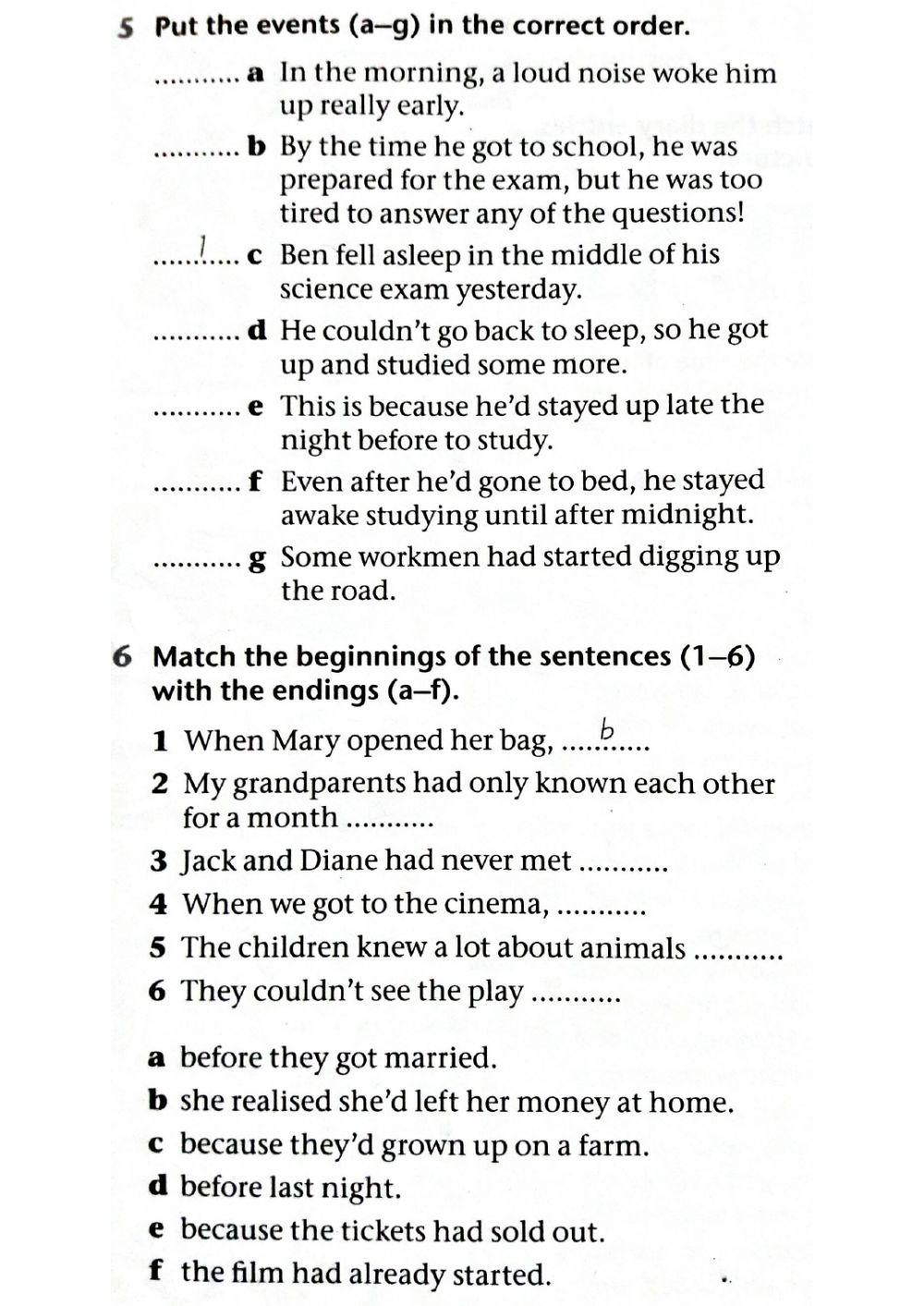 Every day situations