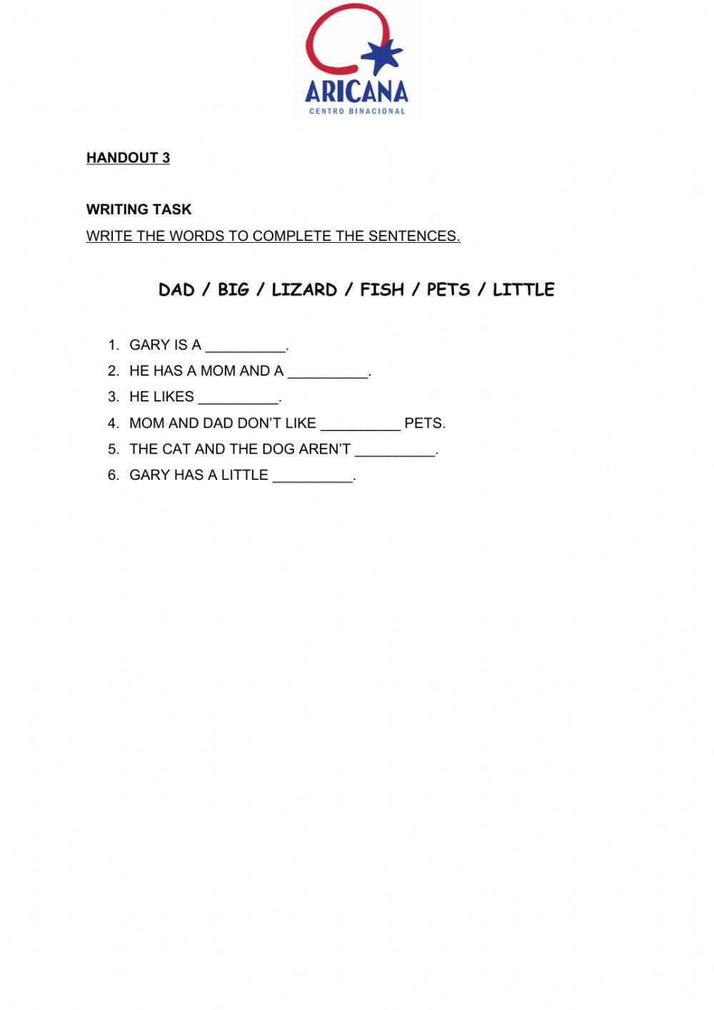 Little Lizard's New Pet