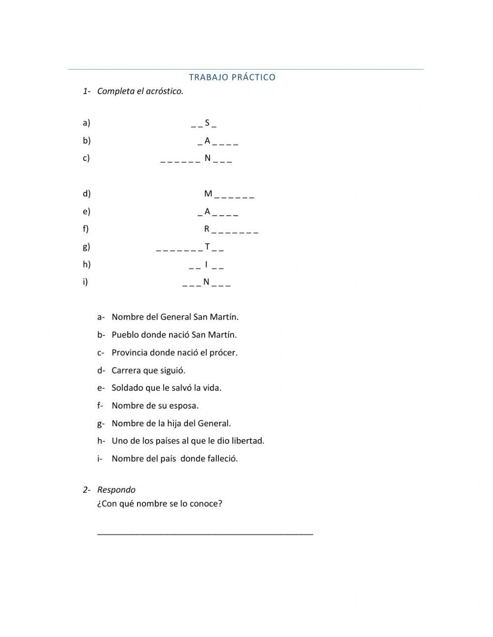 José de San Martín