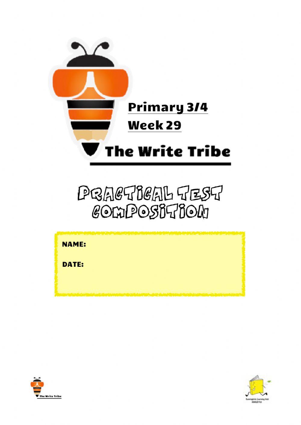 Week 29 e-learning COMPO TEST p3-4