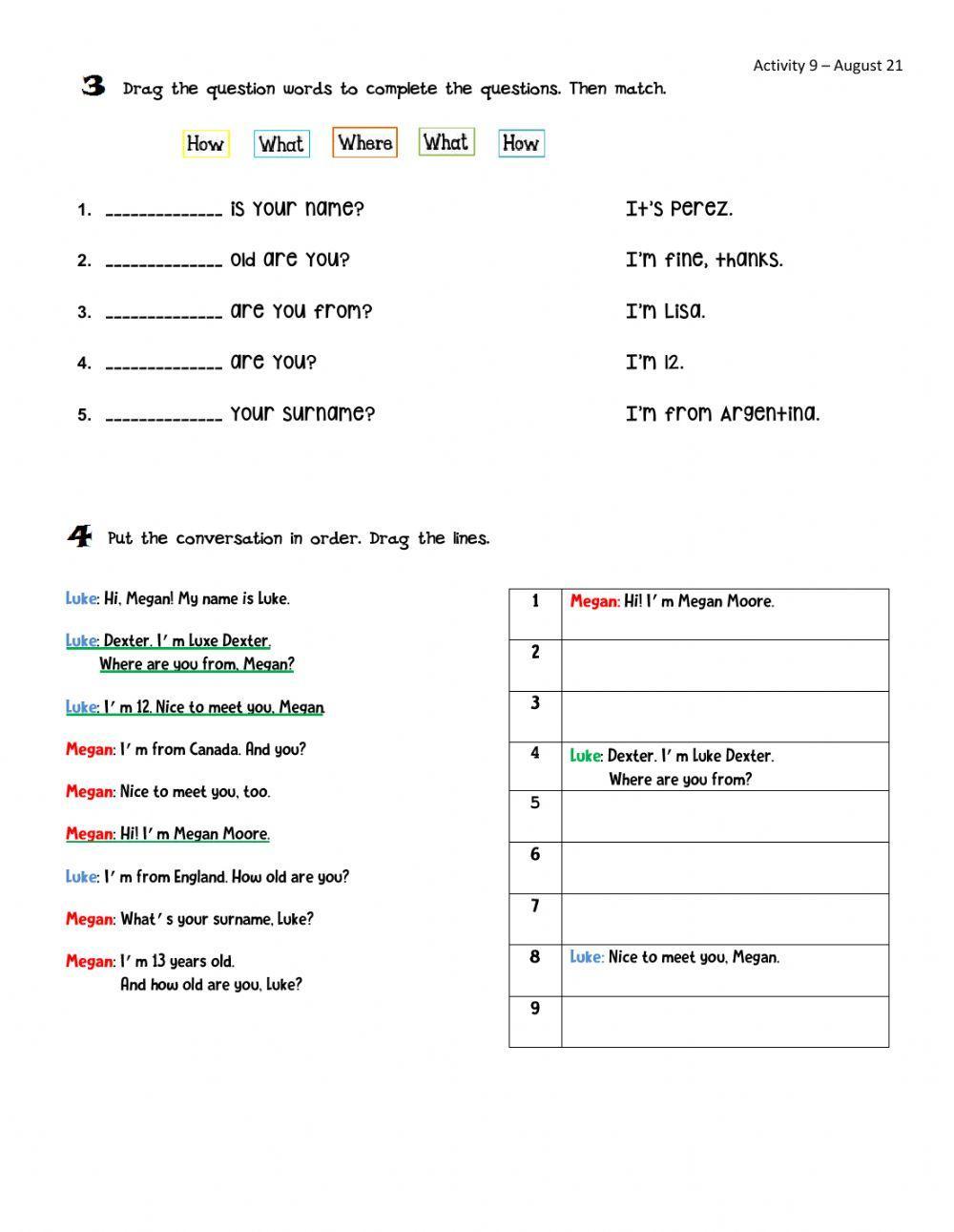 Personal Information