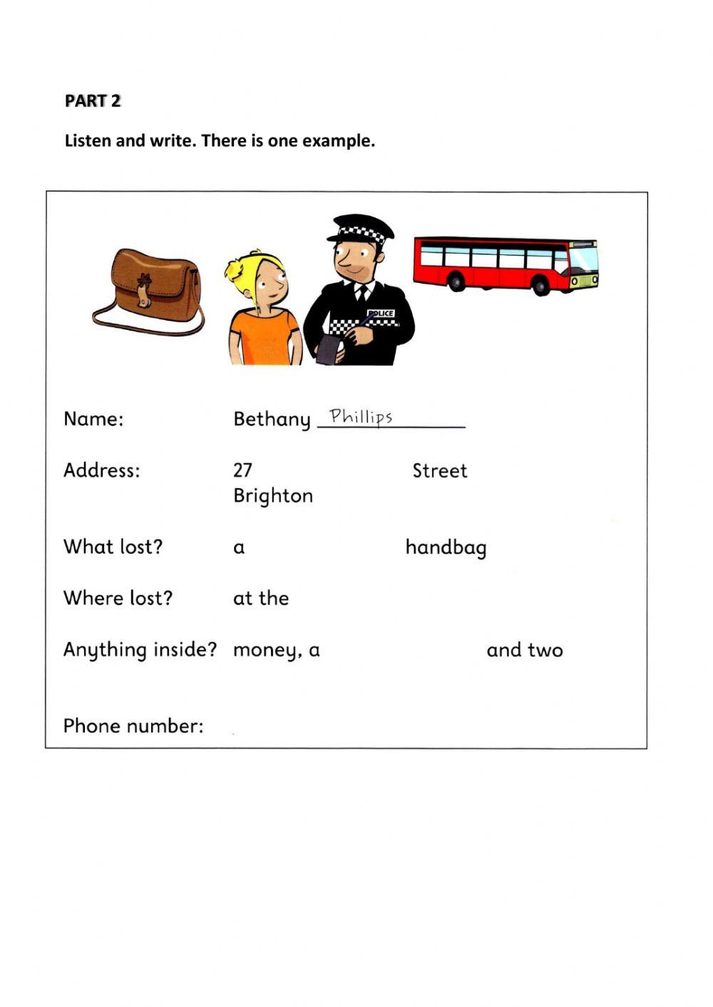 Receptive Skills: Listening Comprehension (Test Four)