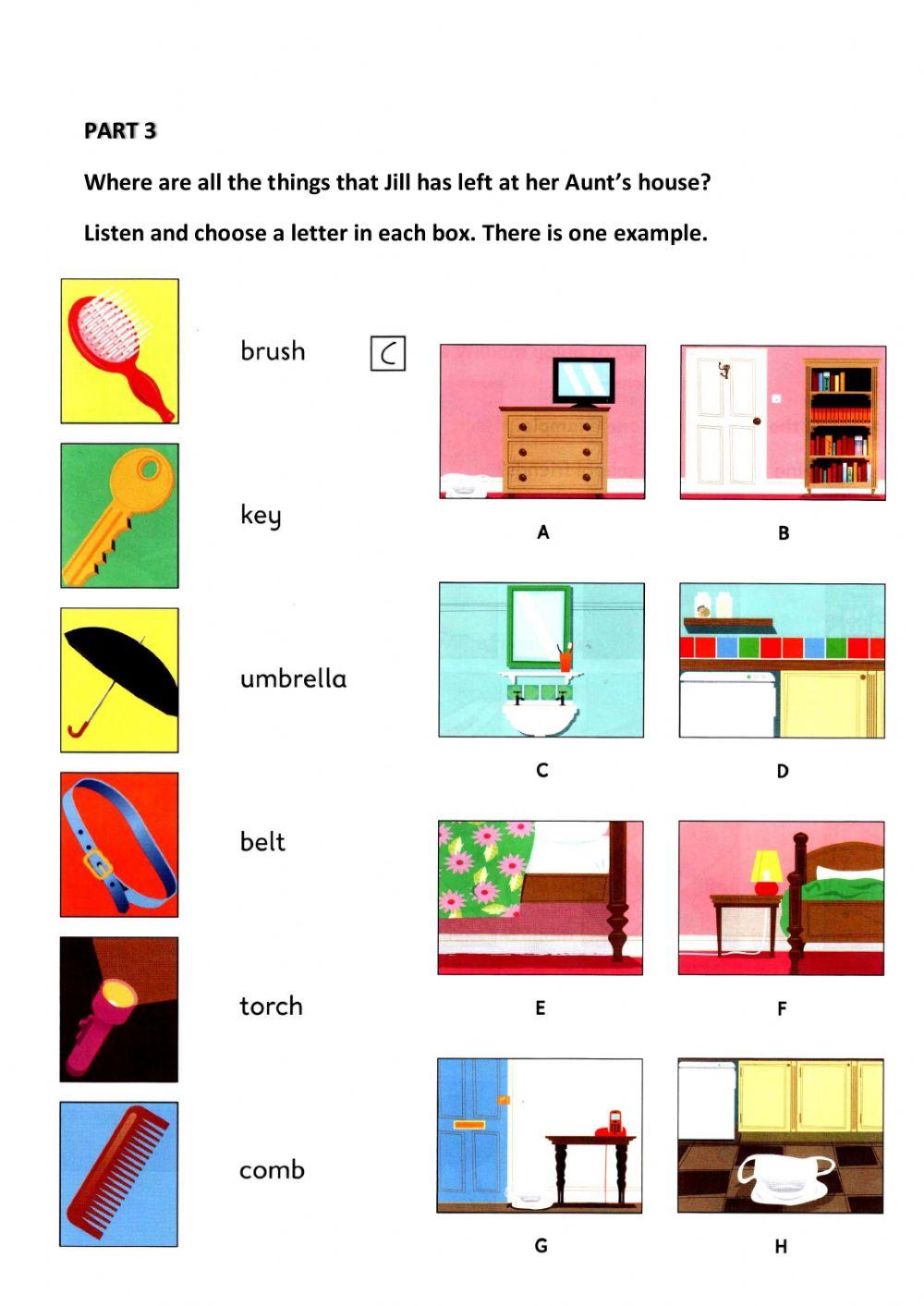 Receptive Skills: Listening Comprehension (Test Four)