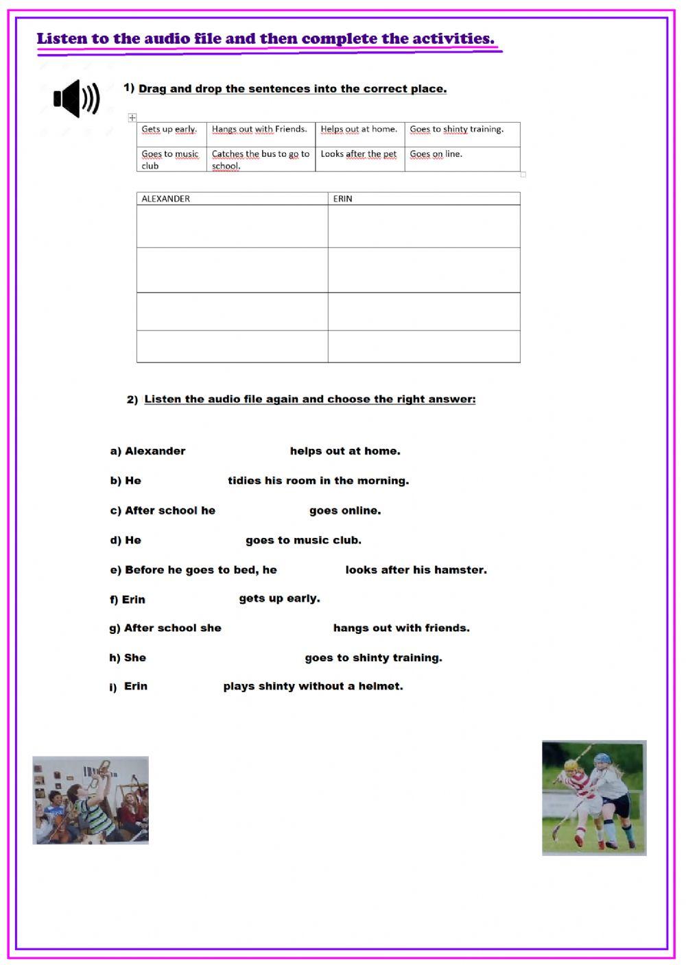 Routines - adverbs of frequency Routines - adverbs of frequency