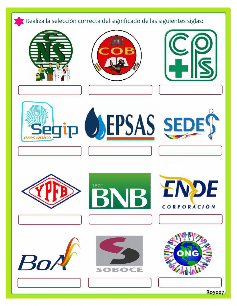 Abreviaturas y siglas