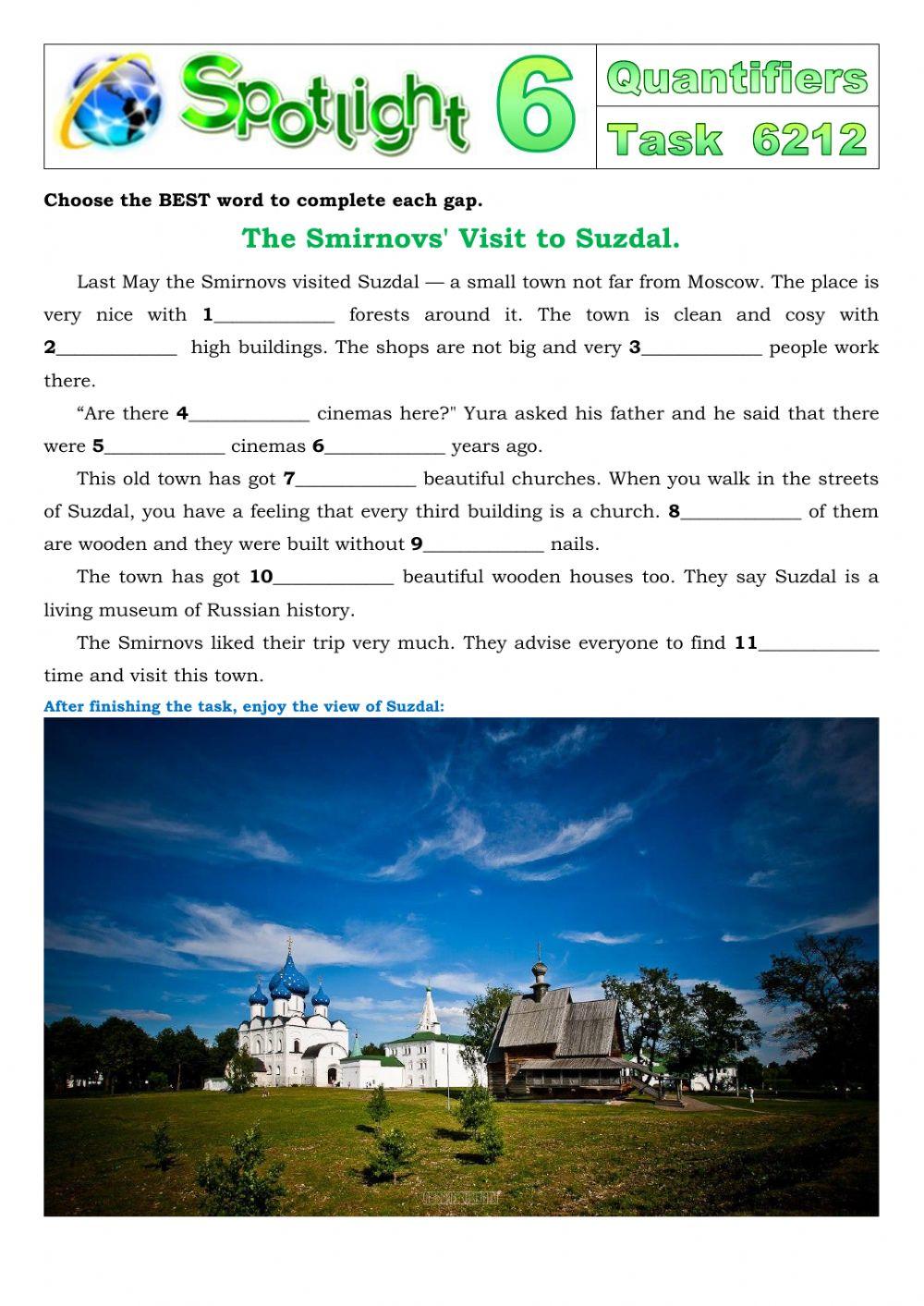 Spotlight 6 Task 6212