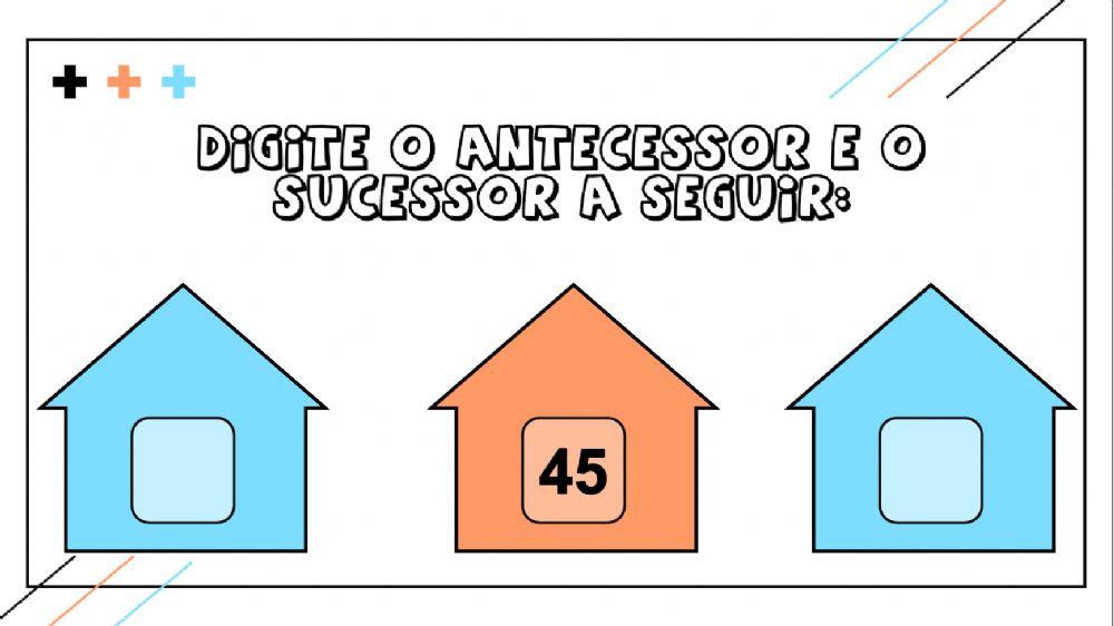 Antecessor e sucessor