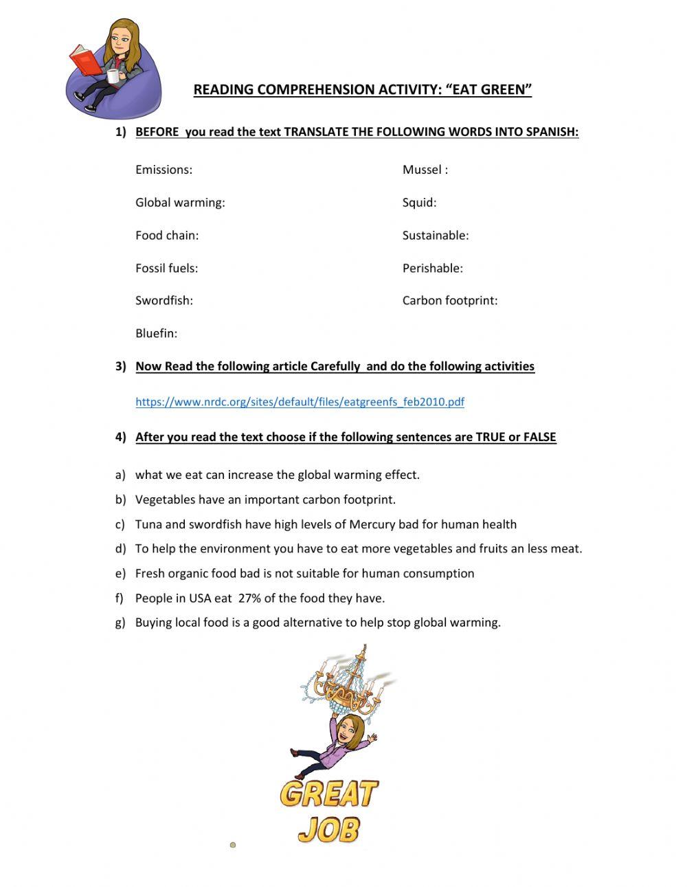 Food and the environment