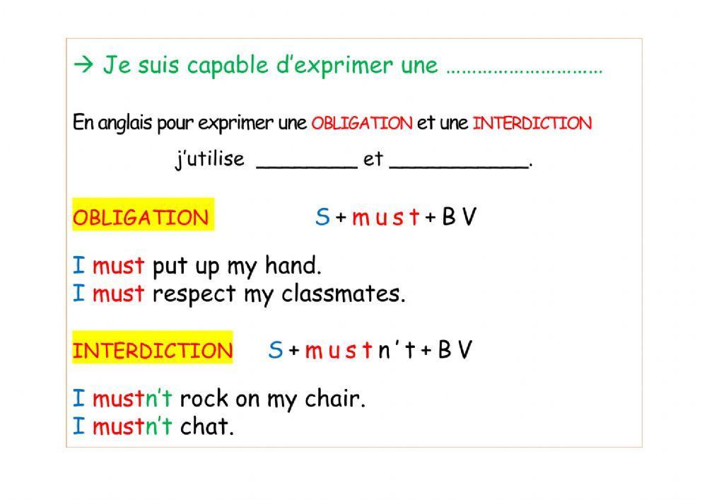 Classroom rules  - school