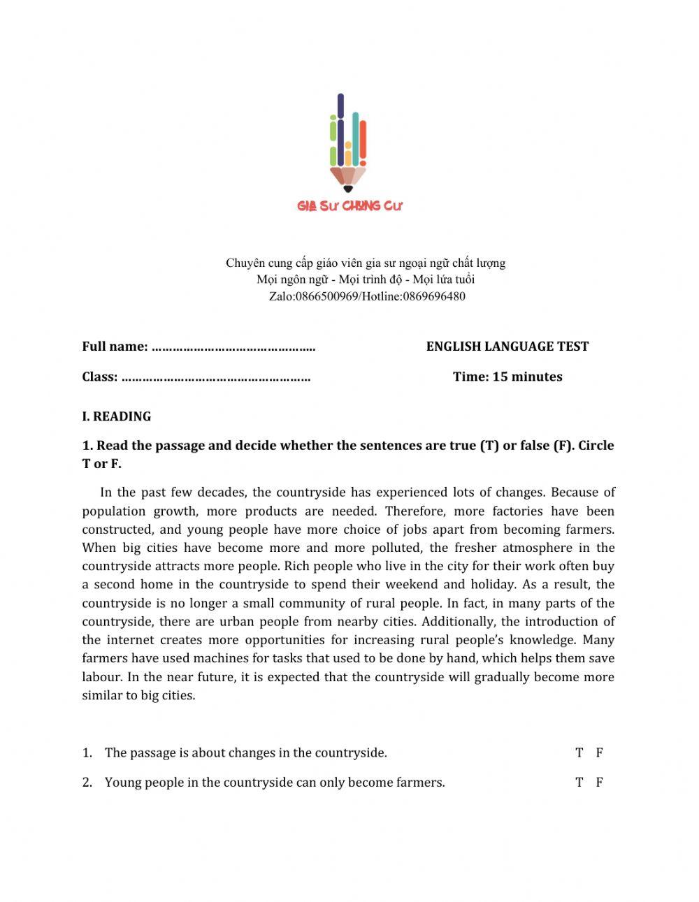 Lớp 8 - Unit 3 PEOPLES OF VIET NAM-READING