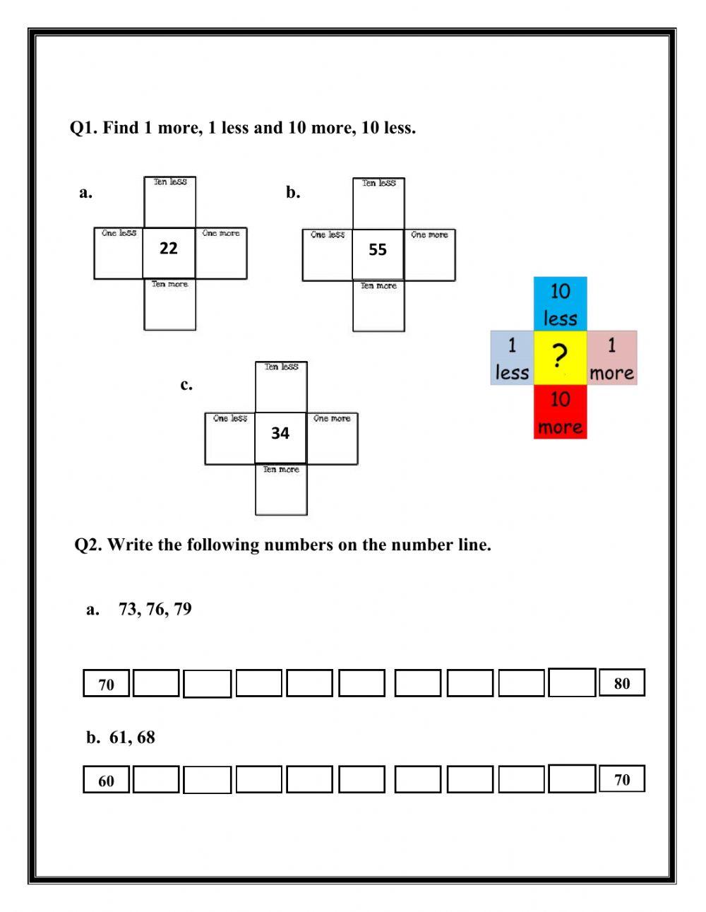 Unit 1 lessons 2 - 5