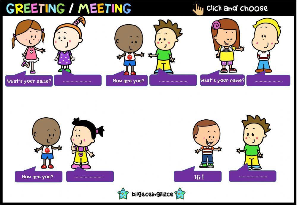 Greeting Meeting (Choose)