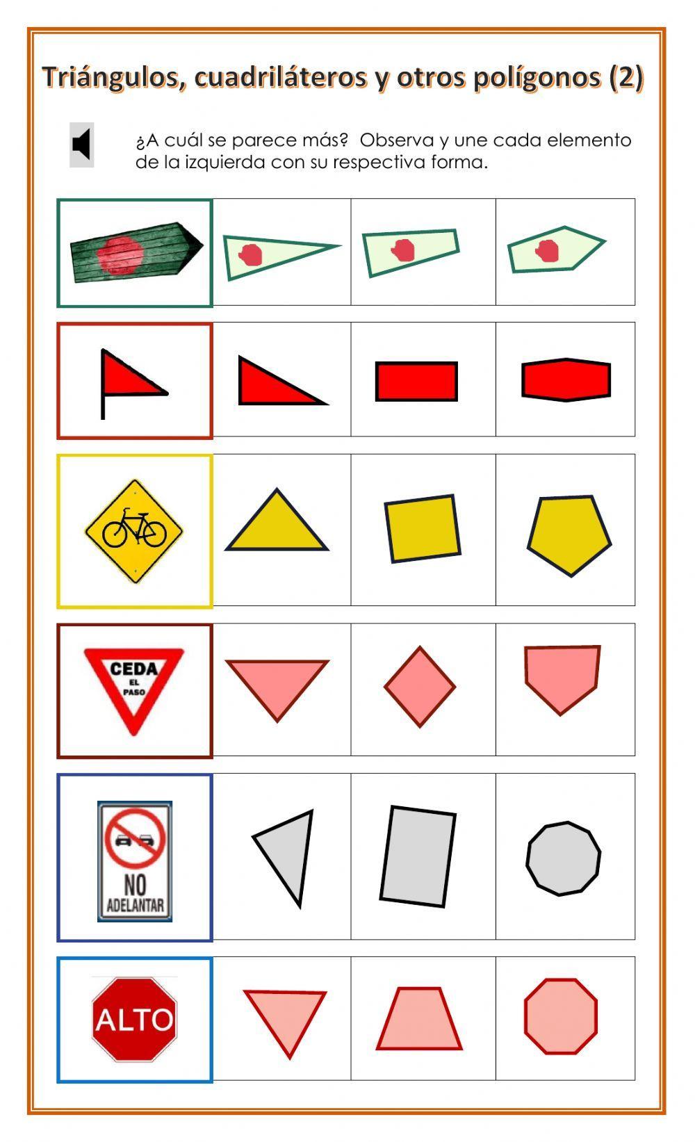 Triángulos, cuadriláteros y otros polígonos (2)