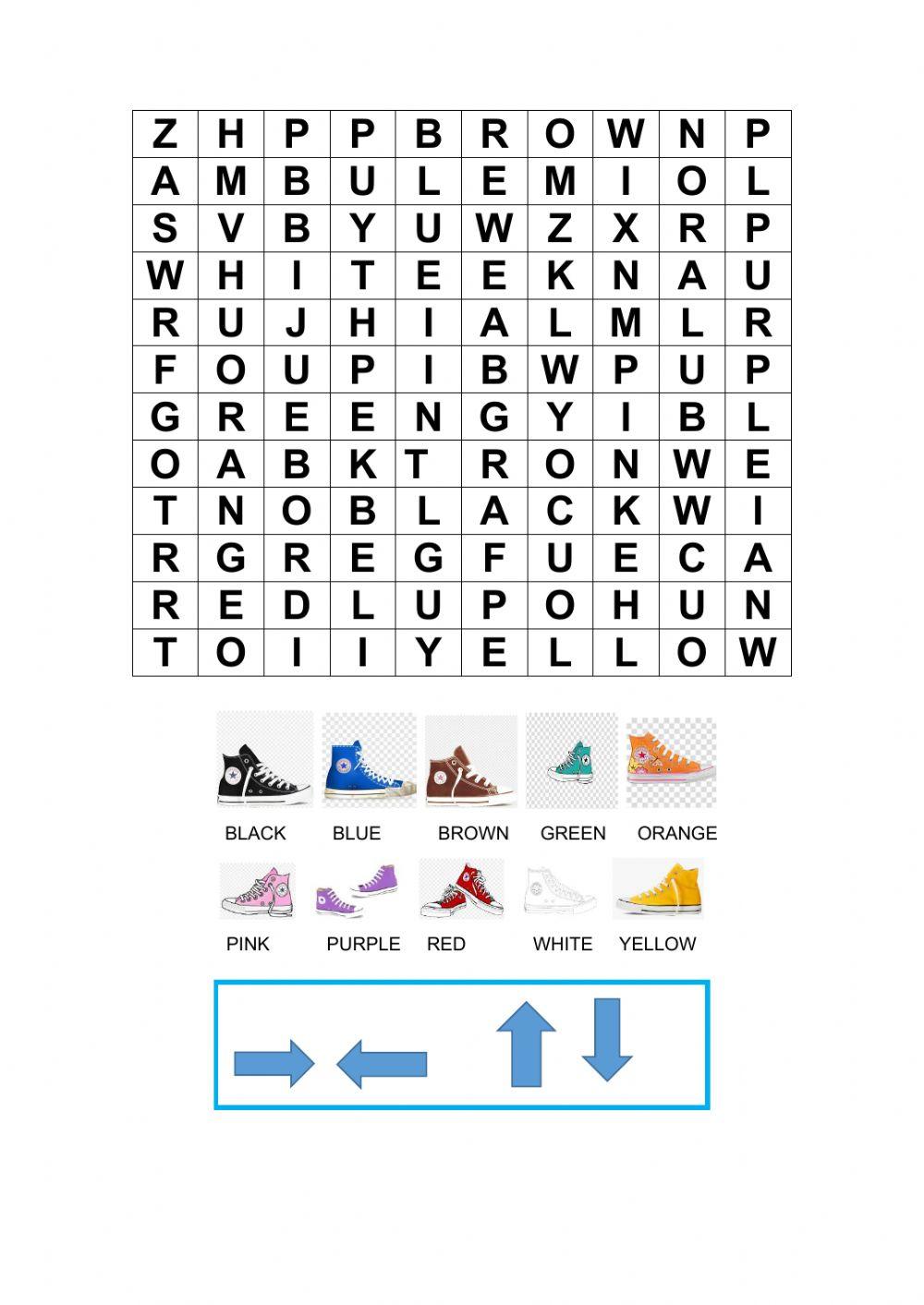 Pete the cat - COLOURS