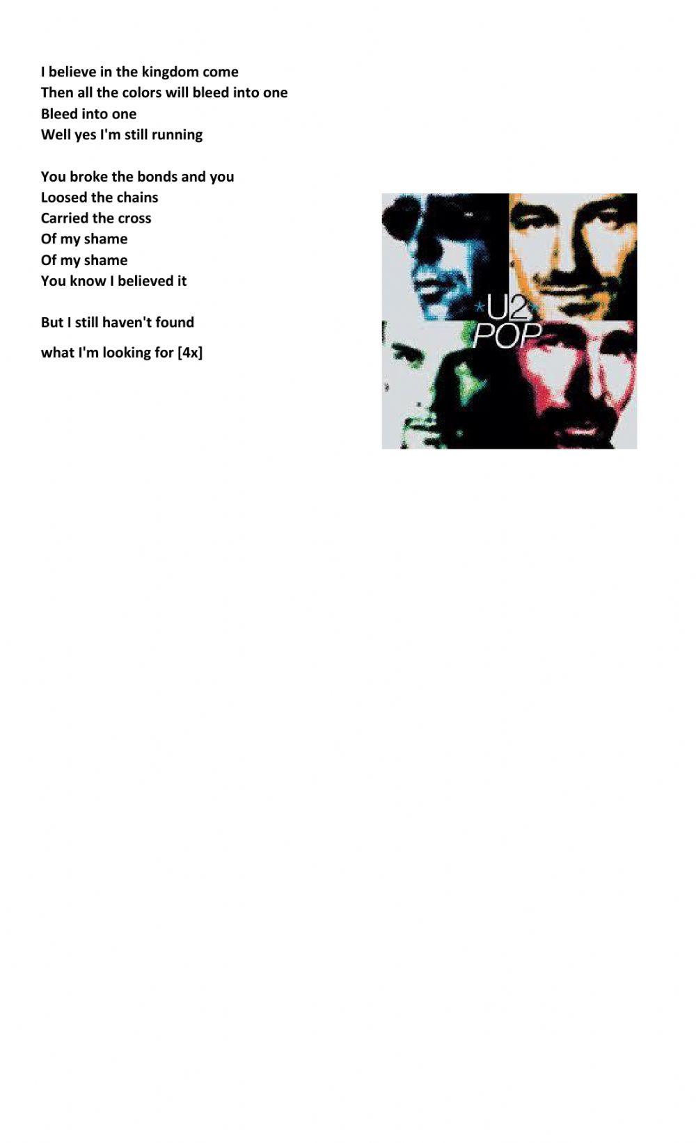 Present perfect song