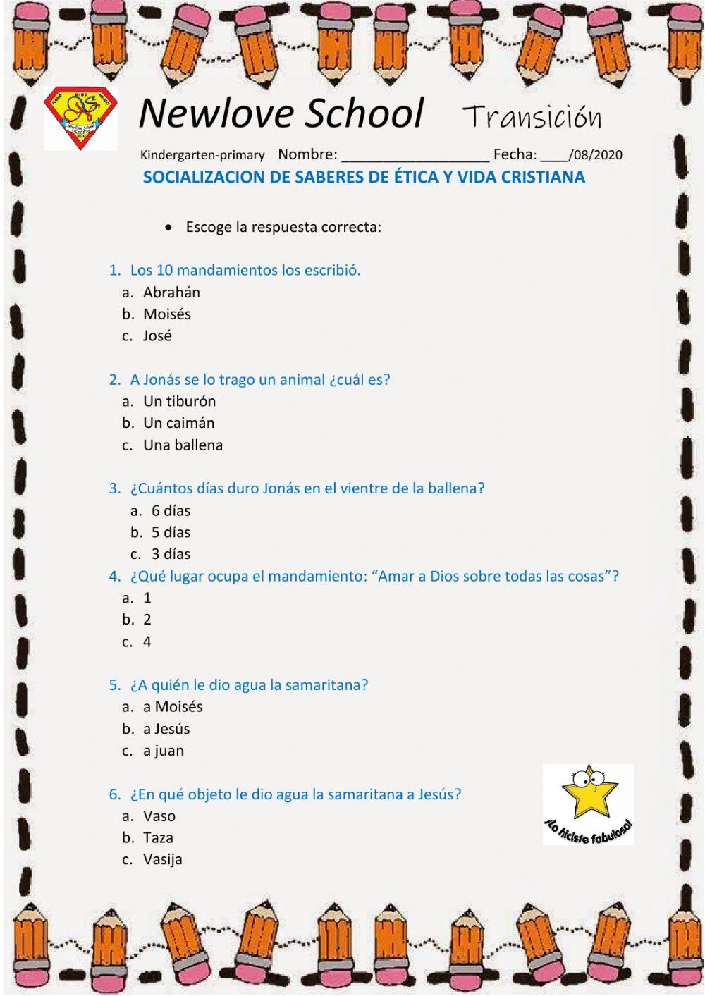 Socialización de Saberes de Ética y Vida Cristiana