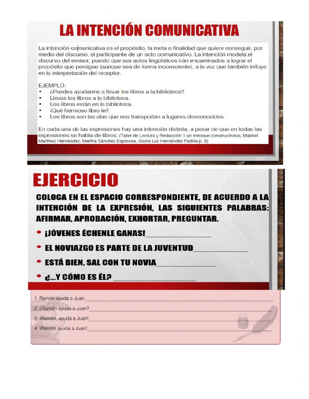 Intención comunicativa