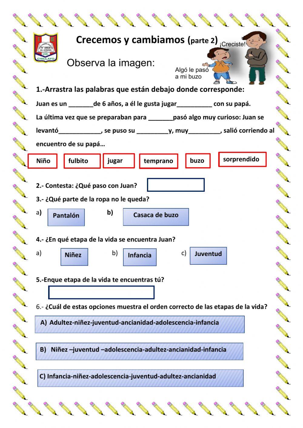 Crecemos y cambiamos